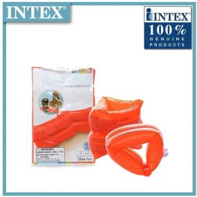 Нарукавники для плавання Intex 59642 25 х 17 см Помаранчевий shop (6941057456423)