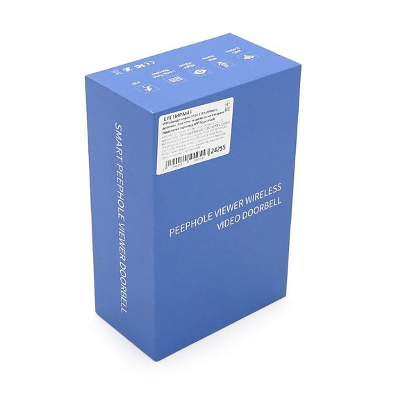 WiFi відеодомофон YOSO EYE1MPM43 з дисплеєм, пам'яттю та дзвінком на батареях (віддалений перегляд APP Tuya smart) | Зображення 2