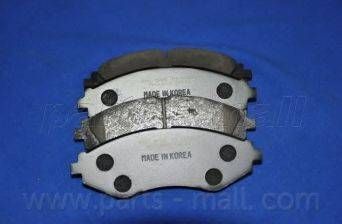 Колодка гальм. DAEWOO LANOS 1.6 16V, NUBIRA передн. (вир-во PARTS-MALL) PARTS-MALL PKC003 на DAEWOO LANOS / SENS (KLAT)