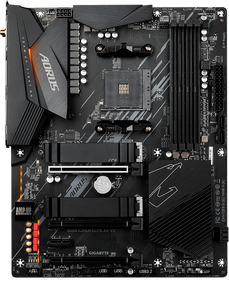 Материнская плата GIGABYTE B550 AORUS ELITE AX V2 sAM4 B550 4xDDR4 DP-HDMI M.2 802.11ax+BT5.0 SPDIF ATX (B550_AORUS_ELITE_AX_V2)