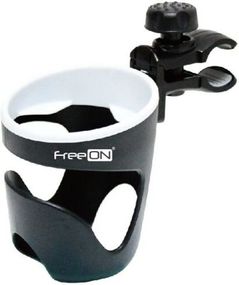 Тримач для пляшки FreeON, black