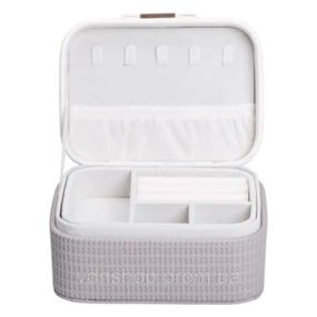 Скринька для прикрас з еко шкіри 15.5×11.5×8.5 ​​органайзер для ювелірних виробів HP-5-37BE