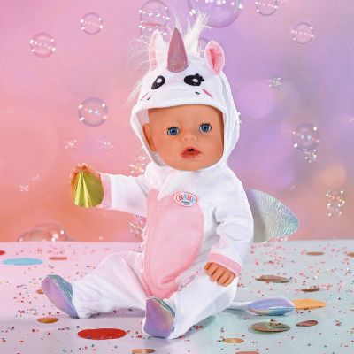 Аксессуар к кукле Zapf Одежда для куклы Baby Born - Комбинезончик Единорога (832936) - Топ Продаж! | Зображення 4