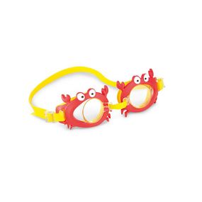 Очки для плавания 55610(Crab) красный, OSFM