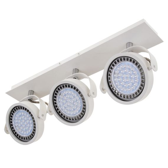 Подсветка накладная поворотная для офиса MS-09/3 GU10 SWH