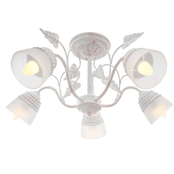 Люстра потолочная для гостиной E14 40W WH (BKL-489S/5) | Зображення 1