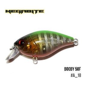 Воблер Megabite  Booby 50 F (50 мм, 9,4 гр, 0.7 m) (A_18)