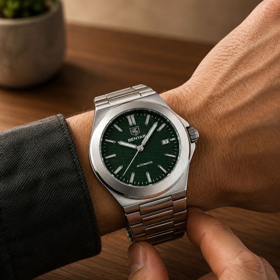 Benyar BY-5219 Silver-Green | Зображення 4