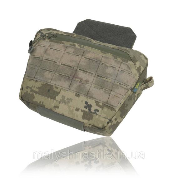 Сумка-напашник XL з балістичним пакетом 1 клас захисту Kiborg GU Сordura Pixel | Зображення 7