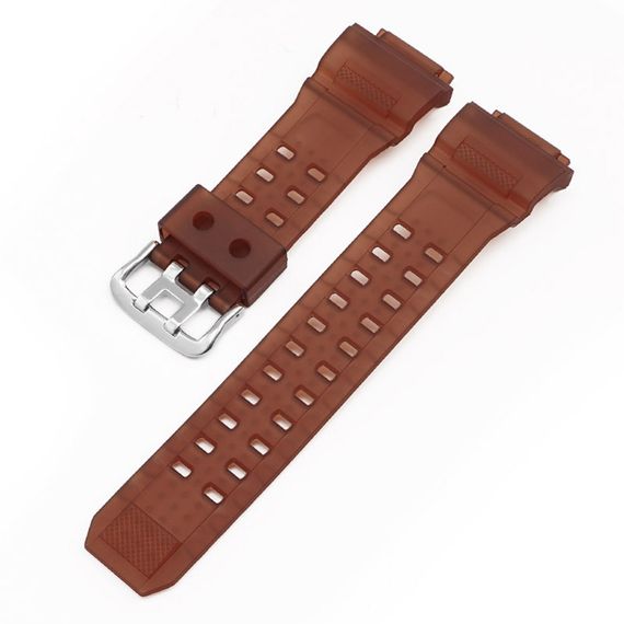 Ремінець для Casio G-Shock GW-9300/9400 Translucent Brown Silver | Зображення 1