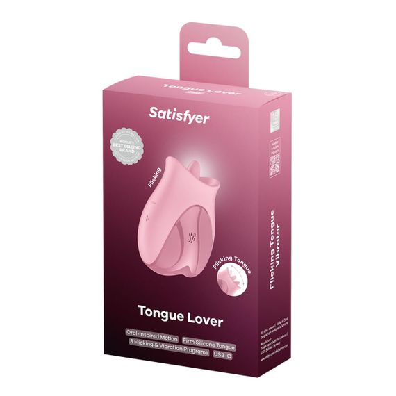 Вібростимулятор для клітора Satisfyer Tongue Lover з язичком Sex Aura | Зображення 4