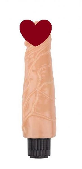Вибромассажер 9 Inch Dildo, Flesh Sex Aura