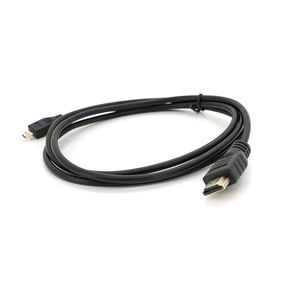 Кабель Merlion HDMI (тато) A-D micro (тато), 1.5m, чорний пакет