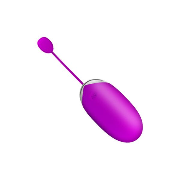 Віброяйце - Pretty Love Abner Vibrating Egg Purple (App) sexstyle | Зображення 9