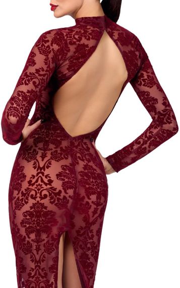 Сукня Noir Handmade F383 Kink Royal gown/long dress XS Sex Aura | Зображення 4