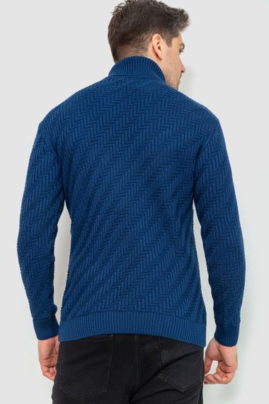 Гольф чоловічий, колір синій, 161R696 | Зображення 3