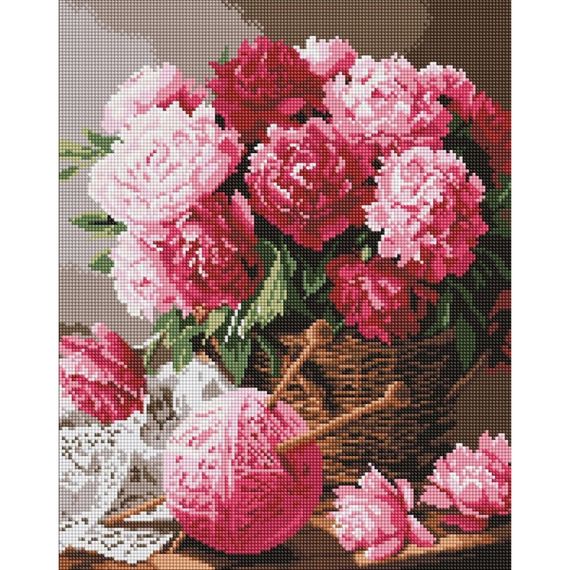 Алмазна мозаїка "Таємниці пелюсток" ©art_selena_ua AMO8180, 40х50 см