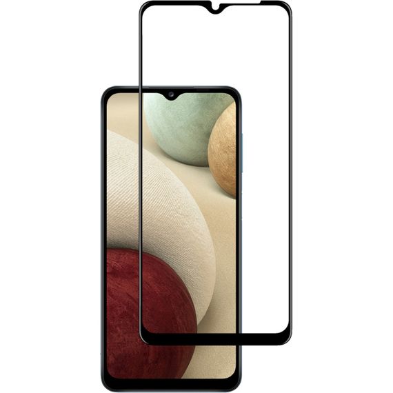 Скло захисне ACCLAB Full Glue Samsung A12 Black (1283126509599) | Зображення 1