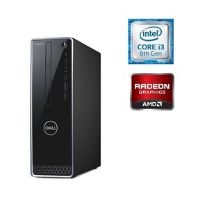 Комп'ютер Dell Inspiron 3470 SFF / Intel Core i3-8100 (4 ядра по 3.6 GHz) / 32 GB DDR4 / 256 GB SSD M.2 / AMD Radeon RX 550, 4 GB GDDR5, 128-bit / Win 10 Home б/в