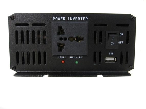 Инвертор преобразователь напряжения с 12V на 220V XPRO 2500W красный (3052) | Зображення 3