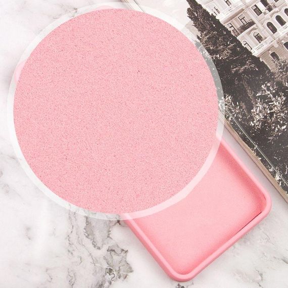 Чохол TPU GETMAN Liquid Silk Full Camera для Samsung Galaxy A34 5G Рожевий / Pink | Зображення 1