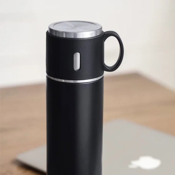 Термос MAGIO MG-1046B 0.5 л, Термос для спортсменів, Термокружка з вакуумною ізоляцією | Зображення 3