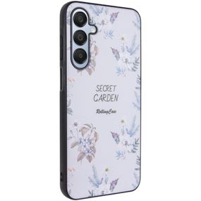 TPU+PC чехол Secret Garden для Samsung Galaxy A25 5G White