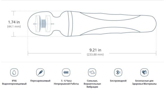 Смарт-вібромасажер Lovense Domi 2 | Зображення 2