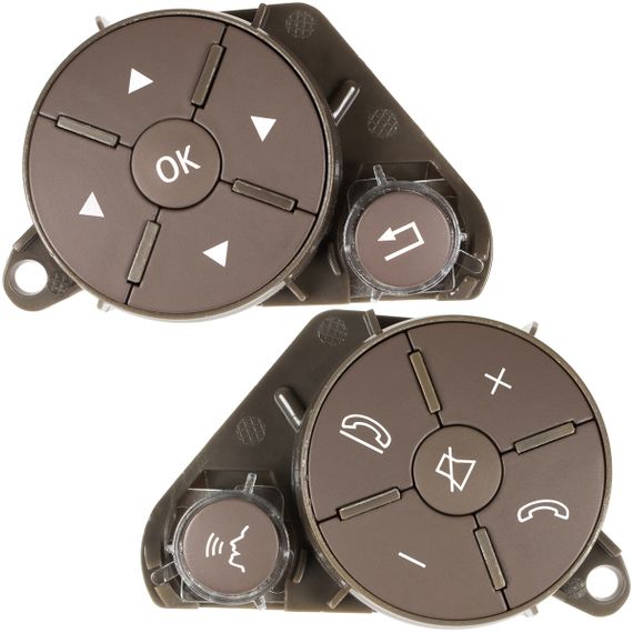 Mercedes E-CLASS (08-15) перемикач мультимедії на кермі світло-коричневий (комплект), 2048210151 Мерседес Е-Клас | Зображення 2