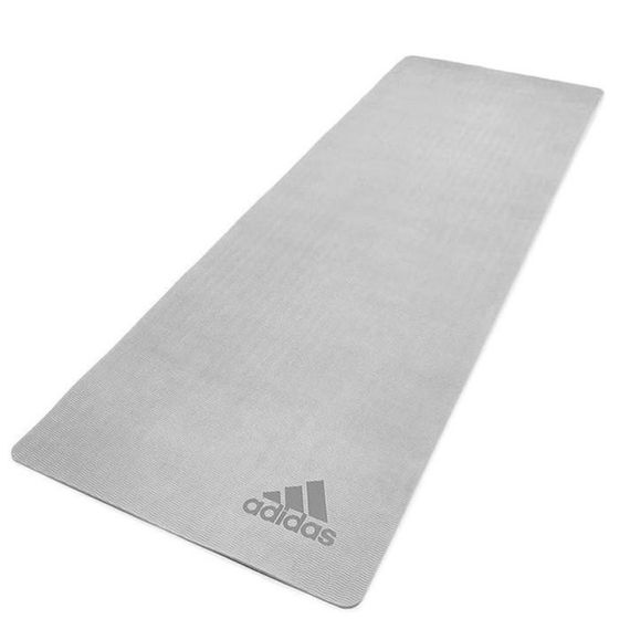 Килимок для йоги Adidas Premium Yoga Mat сірий Уні 176 х 61 х 0,5 см ADYG-10300GR | Зображення 1