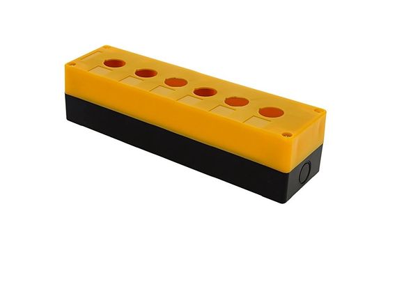 Корпус КП106 для кнопок 6 місце жовтий Ny95500301