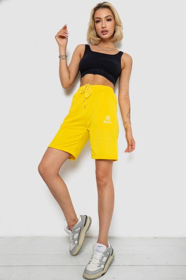 Шорты женские 238R7164 -уценка, цвет Желтый | Зображення 1