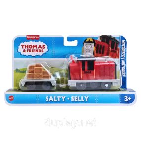 Томас и Друзья Моторизованный паровозик Солти Fisher-Price Thomas & Friends Motorized Toy Train Salty