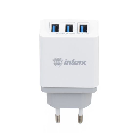Мережевий зарядний пристрій INKAX CD-26 з USB кабелем Lightning | Зображення 2
