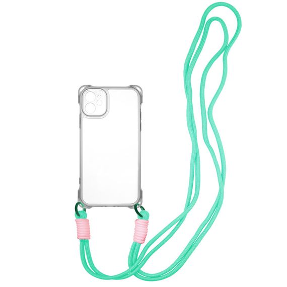 Чохол TPU CrossBody with straps для Apple iPhone 12 (6.1")