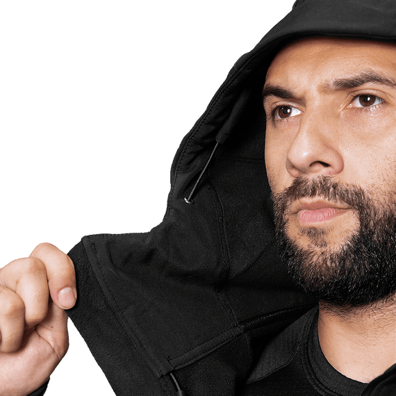 Куртка Stalker SoftShell Чорна (7226), XS XXXL | Зображення 5