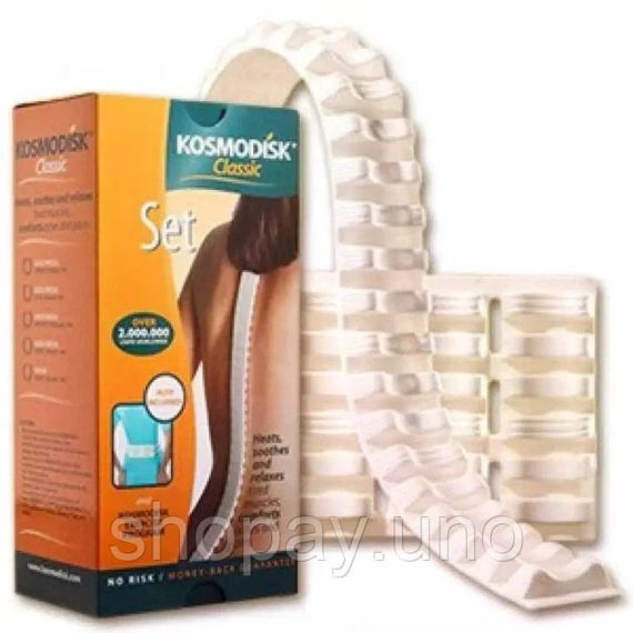 Массажер для спины Kosmodisk Classic Spine Massager • Аппликатор для позвоночника, поясницы, шеи и расслабления мышц | Зображення 2