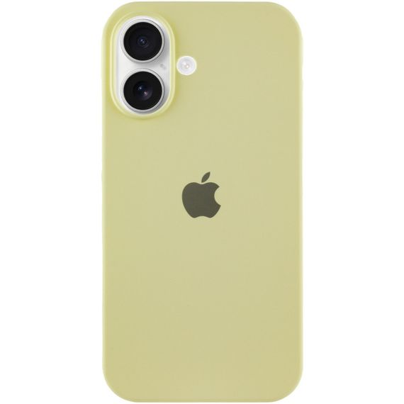 Чохол Silicone Case Full Protective (AA) для Apple iPhone 16 Plus (6.7") Жовтий / Mellow Yellow