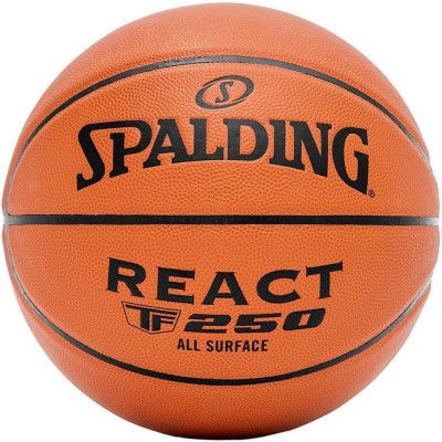 Мяч баскетбольный Spalding React TF-250 помаранчевий Уні 6 76802Z (689344403700)