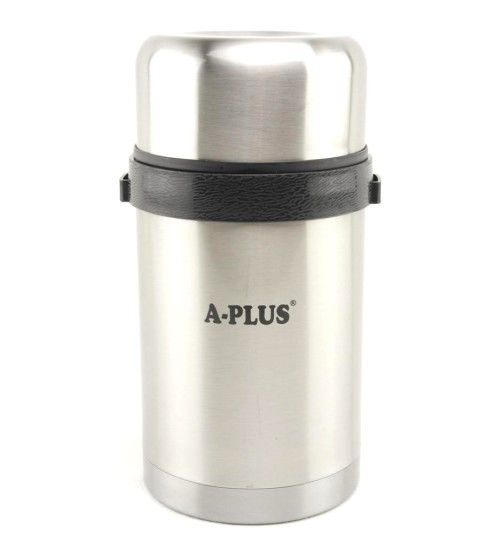 Термос харчовий із неіржавкої сталі A-PLUS 1664 1000 ml з чохлом