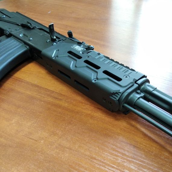 Цевье на АК Цевье МЕ Цевье для АК Тактическое цевье АК Короткое цевье на автомат Цевье тактическое для ак | Зображення 3