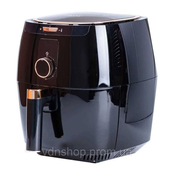 Аерогриль-фрітюрниця Sokany SK-8027 на 6.5 літрів 1300 Вт чорна | Зображення 1