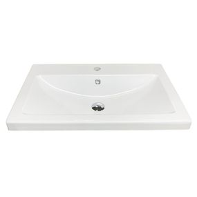 Раковина накладная Adamant CERS, прямоугольная (4824296202201)