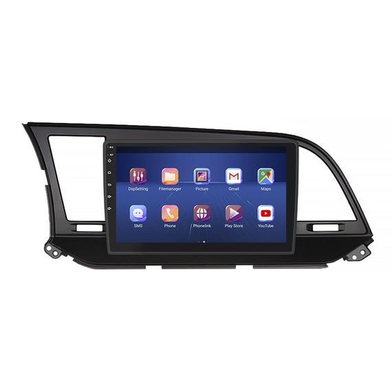 Штатная магнитола Lesko для Hyundai Avante VI 2015-н.в. экран 9" 2/32Gb 4G Wi-Fi GPS Top | Зображення 1
