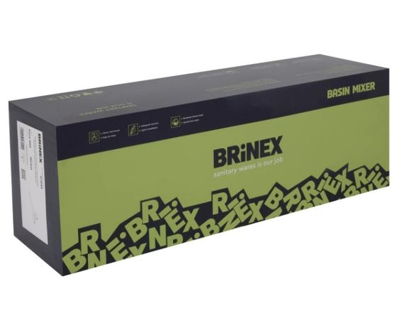 Змішувач для ванни Brinex Pure 006 Graphite BRIPUR006GRP | Зображення 2
