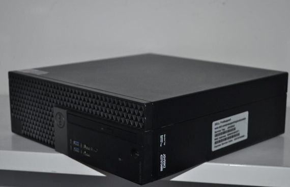 Комп'ютер Dell OptiPlex 5050 SFF / Intel Core i5-7500T (4 ядра по 2.7 - 3.3 GHz) / 8 GB DDR4 / 240 GB SSD / Intel HD Graphics 530 / DVD-ROM / Windows 11 Pro б/в + Подарунок  USB-флеш-накопичувач 32 ГБ + кабель живлення | Зображення 4