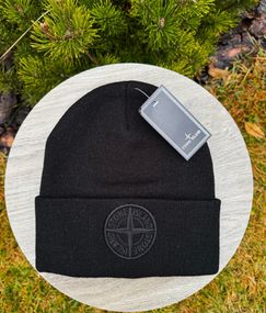 Шапка Stone Island classic чорна