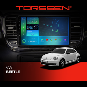 Штатна магнітола Torssen VW Beetle FL9 4+64Gb 4G Carplay DSP
