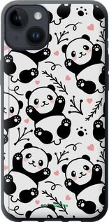 Чохол на iPhone 14 Plus Панди "4318u-2645-2448"