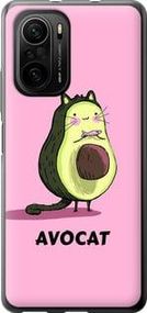 Чехол на Xiaomi Poco F3 Avocat из силикона FCh_052176